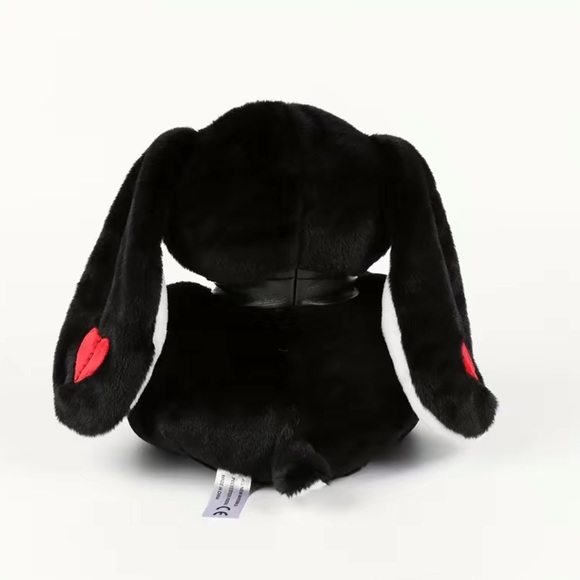 NWT Goth Bunny Plush Stuffed Animal - Picture 2 of 3
